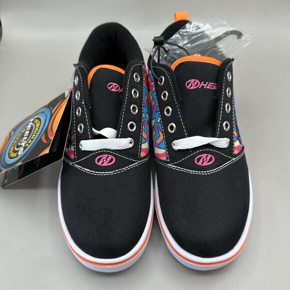Heelys Pro 20 90s Print Lace-Up Skate Wheel Sneaker Shoes Youth Size 4 NEW - Picture 4 of 9